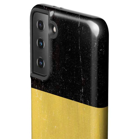 Belgium Flag Distressed Galaxy S21 Plus 5G Pro Case